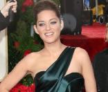 Marion Cotillard parée d'une fabuleuse robe Dior aux Golden Globes le 17/01/2010 