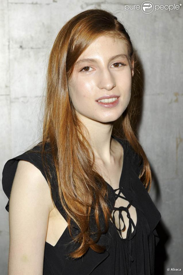 Agathe Bonitzer à l'occasion du dîner-cocktail organisé par la maison Chaumet pour les Révélations des César 2010, à l'hôtel Meurice, le 18 janvier 2010.