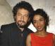 Sara Martins au côté de Radu Mihaileanu à l'occasion du dîner-cocktail organisé par la maison Chaumet pour les Révélations des César 2010, à l'hôtel Meurice, le 18 janvier 2010.