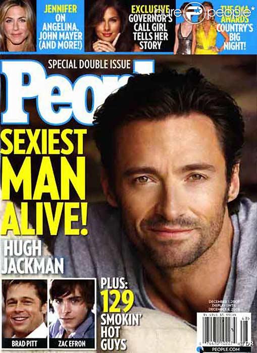 Hugh Jackman l'homme le plus sexy de l'année 2008 selon People Magazine