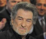 Eddy Mitchell lors de l'enregistrement de l'émission Vivement dimanche, diffusée le 24 janvier sur France 2