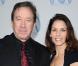 Tim Allen et sa compagne à l'occasion de la cérémonie des PGA Awards, qui se sont tenus à Hollywood, Los Angeles, le 24 janvier 2010.
