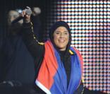 Diam's au concert de soutien pour Haïti, au Zénith de Paris, le 24 janvier 2010 !