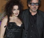 Tim Burton et sa compagne Helena Bonham Carter