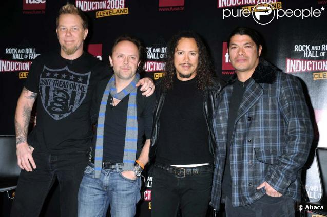 Le groupe Metallica très inquiet après la disparition d'une fan le 17 octobre 2009 !