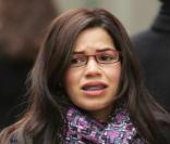 America Ferrera sur le tournage d'Ugly Betty