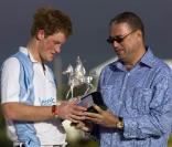 Prince Harry participe à un match de polo caritatif à La Barbade. 31/01/2010