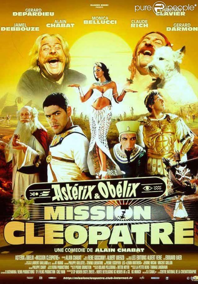 L'affiche d' Astérix et Obélix Mission Cléôpatre. 