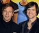Ewan McGregor et Jim Carrey, à l'occasion de l'avant-première de la comédie  I love you Phillip Morris , qui s'est tenue à la Cinémathèque Française, dans le quartier de Bercy, à Paris, le 1er février 2010.