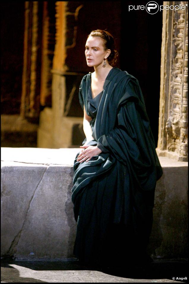 Carole Bouquet dans  Bérénice , de Racine, mise en scène de Lambert Wilson, janvier 2010 !