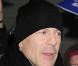 Bruce Willis arrive au  Late Show  de David Letterman, à New York, le 2 février 2010 !
