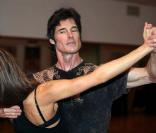 Ron Moss, alias Ridge Forester dans  Amour, Gloire et Beauté , répète pour l'émission  Dancing with the stars , à Rome, le 4 février 2010 !
