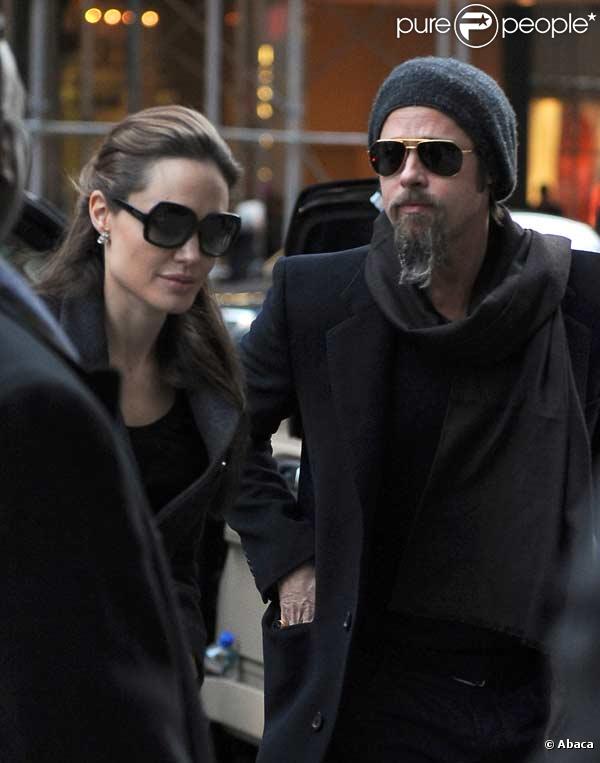 Brad Pitt et Angelina Jolie