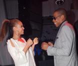 Beyoncé Knowles et son mari Jay-Z 