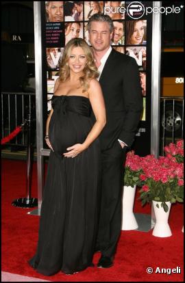 Rebecca Gayheart et Eric Dane à la première de Valentine's Day le 8 février à Los Angeles