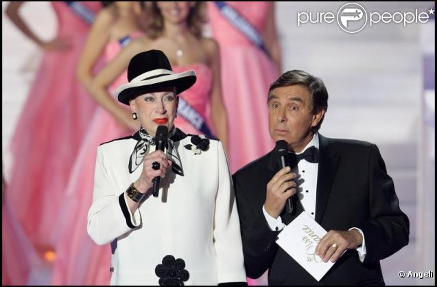 Geneviève de Fontenay et Jean-Pierre Foucault en 2008 