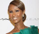 Iman Bowie au dîner de l'amfAR le 10 février à New York