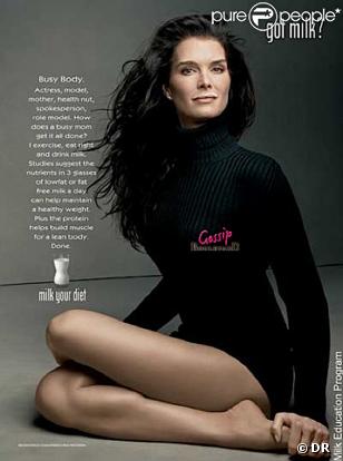 Brooke Shields pour la campagne Got Milk