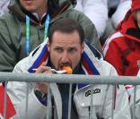Le prince Haakon de Norvège, à l'occasion des J.O. de Vancouver, le 16 février 2010.