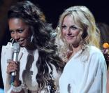 Mel B et Geri Halliwell lors des Brit Awards