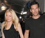 LeAnn Rimes et Eddie Cibrian participent à un tournoi de poker, à Los Angeles. 20/02/2010