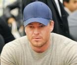 Eric Dane participent à un tournoi de poker, à Los Angeles. 20/02/2010