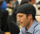 Michael Vartan participent à un tournoi de poker, à Los Angeles. 20/02/2010