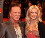 Mickey Rourke et Elena Kuletskaya lors de la cérémonie des Bafta, à Londres, le 21 février 2010 !