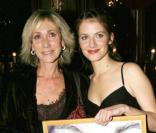 Mléanie Laurent et sa maman, en 2006