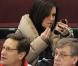 Katarina Witt, spectatrice et ambassadrice de Munich aux Jeux Olympiques de Vancouver