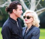 Gwen Stefani et son mari Gavin Rossdale, ainsi que leur fils Kingston dans un parc de Beverly Hills