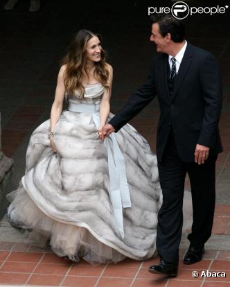 Sarah Jessica Parker et Chris Noth 