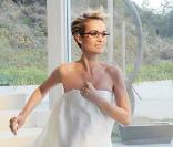 Laeticia Hallyday, sur le tournage de son nouveau spot, Optic 2000, février 2010 !