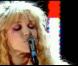 Hole (Courtney Love) interprète le single  Samantha , sur le plateau de Jonathan Ross, à Londres, le 11 février 2010 !