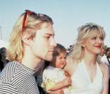 Kurt Cobain, Courtney Love et leur fille Frances Bean, 1993 !