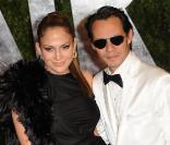 Jennifer Lopez et Marc Anthony à la soirée Vanity Fair le 7 mars à Los Angeles