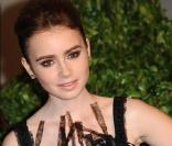 Lily Collins à la soirée Vanity Fair à Los Angeles le 7 mars 2010