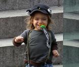 Le petit Levi, fiston de Matthew McConaughey (10 mars 2010, NYC)