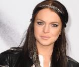 Lindsay Lohan au show d'Alan Carr