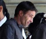 Salma Hayek et Olivier Martinez à la sortie du Château Marmont le 9 mars 2010 à Los Angeles