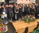 Les obsèques de Jean Ferrat à Antraigues-sur-Volane