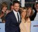 Le séduisant Gerard Butler et la très belle Jennifer Aniston à l'occasion de l'avant-première américaine de The Bounty Hunter, le chasseur de primes , qui s'est tenue au Ziegfeld Theatre, à New York, le 16 mars 2010.