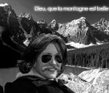 Emma d'Uzzo rend hommage à Jean Ferrat.. ou à Vercingétorix, j'hésite ! 