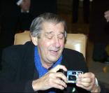 Helmut Newton en 2003, ce géant de la photographie est mort l'année suivante. 