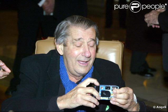 Helmut Newton en 2003, ce géant de la photographie est mort l'année suivante. 