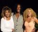 Lesly Mess alias Afida Turner au côté de son mari Ronnie Turner et de sa belle-mère Tina Turner
