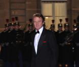 Diner à l'Elysée en l'honneur de Shimon Peres : Bernard Kouchner venu sans Christine Ockrent