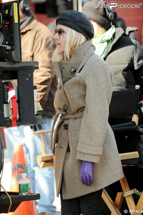 Scarlett Johansson en pleine réalisation