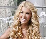 L'actrice américaine Tara Reid dans les ateliers de la maison St. Pucchi