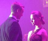 Pierre Casiraghi et la comtesse Beatrice Borromeo, à l'occasion du célèbre Bal de la Rose, qui s'est tenu au Sporting Club de Monte Carlo, à Monaco, le 27 mars 2010.